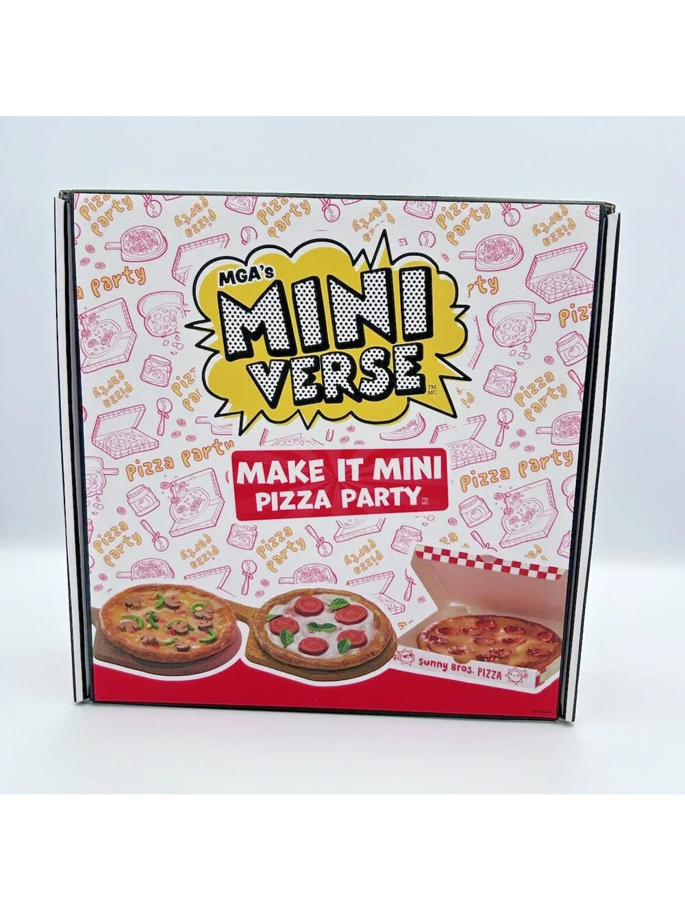 MGA's Mini Verse Make It Mini Food Pizza Party BRAND NEW!